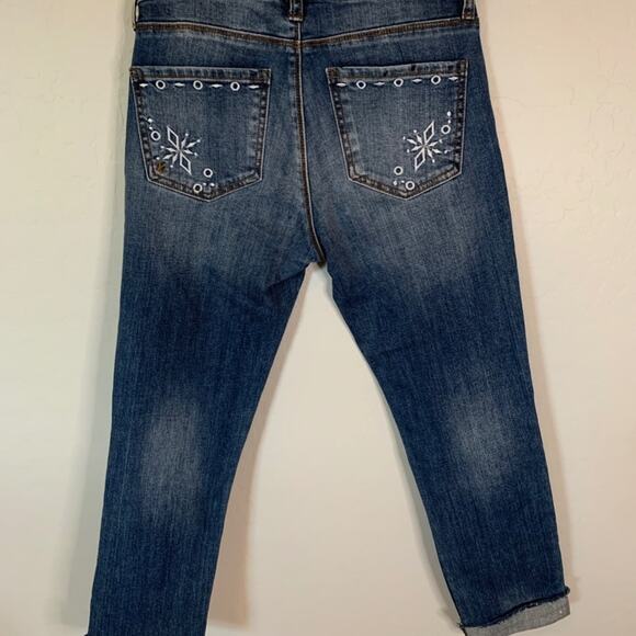 Kut from the Kloth | Dark Wash Reese Straight Ankle Denim Size 2 - Picture 8 of 8